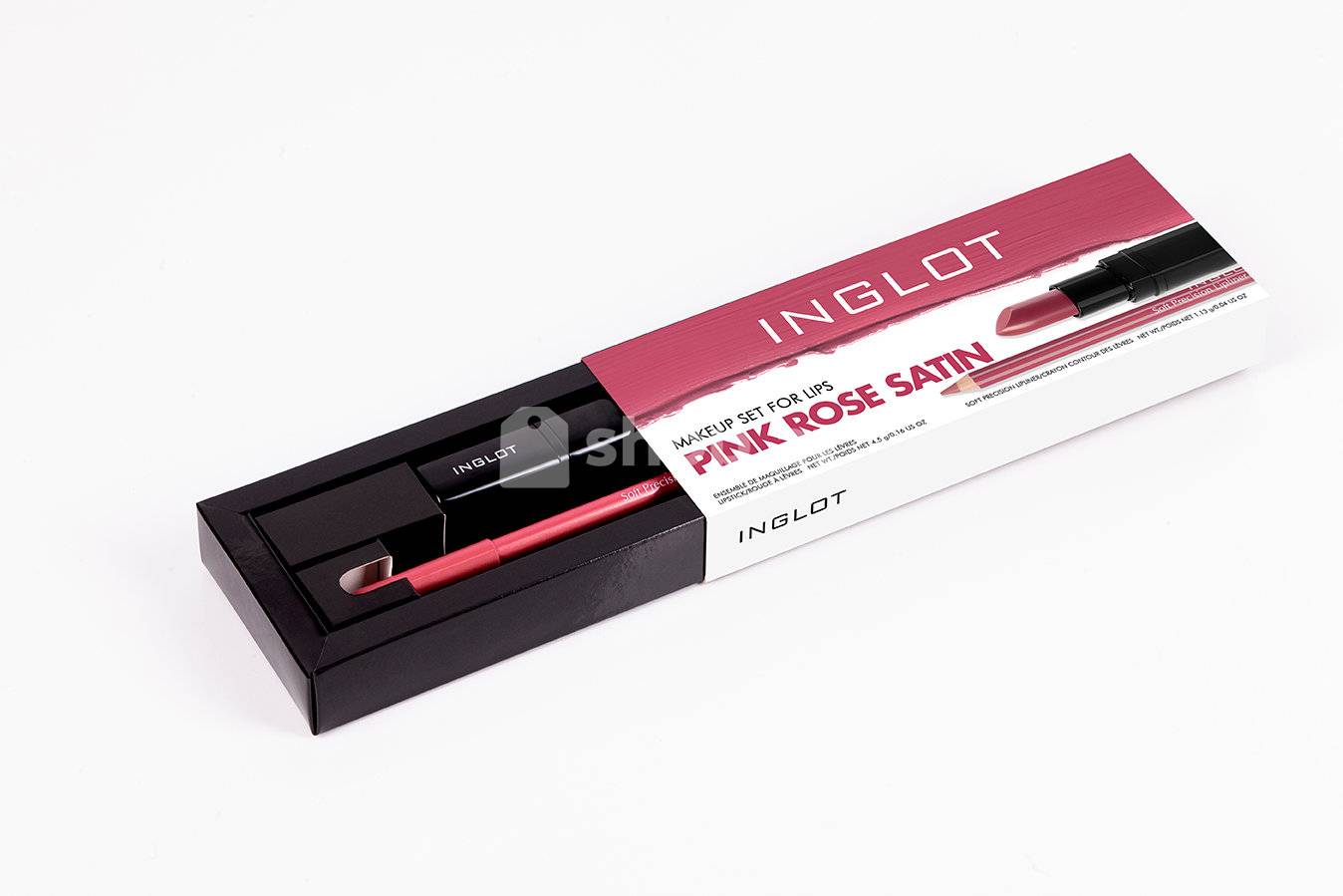 inglot pink rose satin