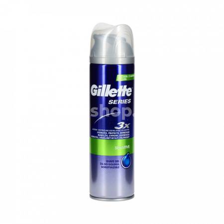 Təraş üçün gel Gillette Series həssas dəri üçün