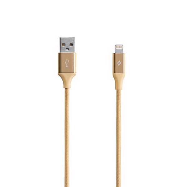 Lightning kabeli Ttec AlumiCable Lightning USB Charge / Data Cable , Gold
