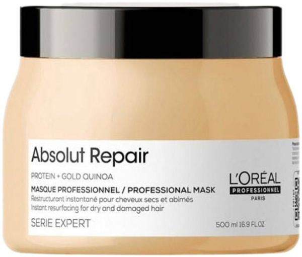 Bərpa edici Maska L'ORÉAL PROFESSIONNEL Serie Expert Absolute Repair Gold 500 ml