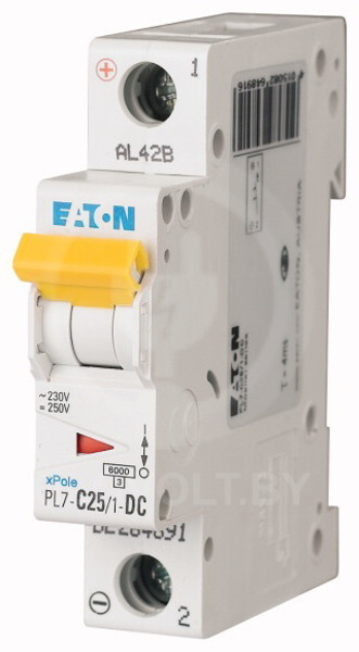   Eaton  Avtomatik açarı PL7-C25/1-DC