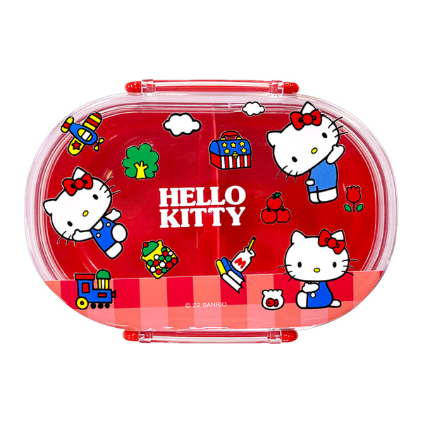 Yemək üçün konteyner Miniso Sanrio Interesting Adventure Bento 650ml (Hello Kitty)