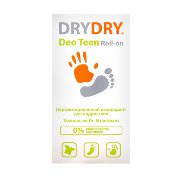 Antiperspirant Dry Ru Teen roll on 50ml