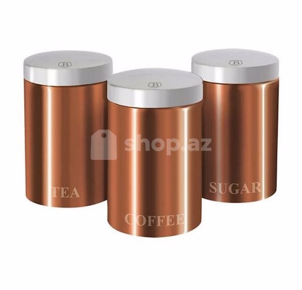 Ədviyyat qabı dəsti Berlinger Haus BH1605 Rosegold