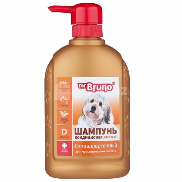 İtlər üçün şampun Mr.Bruno Hipoalergik 350 ml