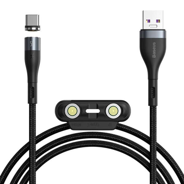 Micro USB, USB Type-C, Lightning Baseus Zinc Magnetic Safe