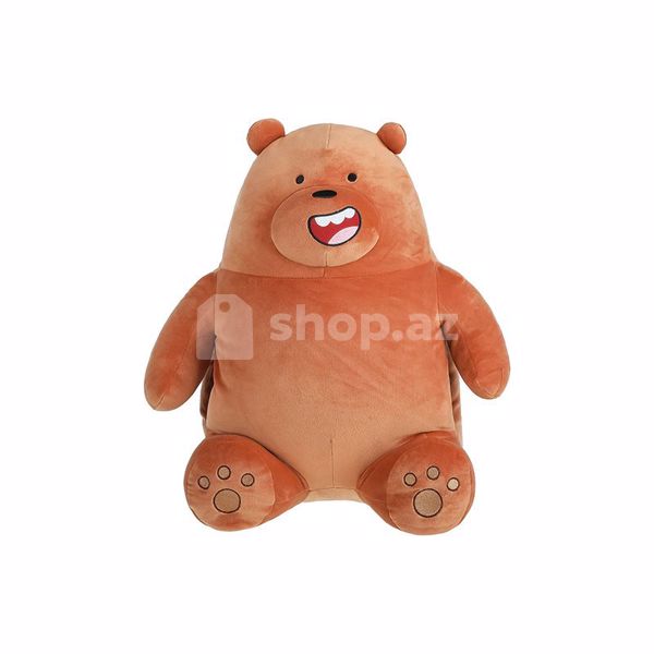 Yumşaq oyuncaq Miniso We Bare Bears Cushion-Grizzly