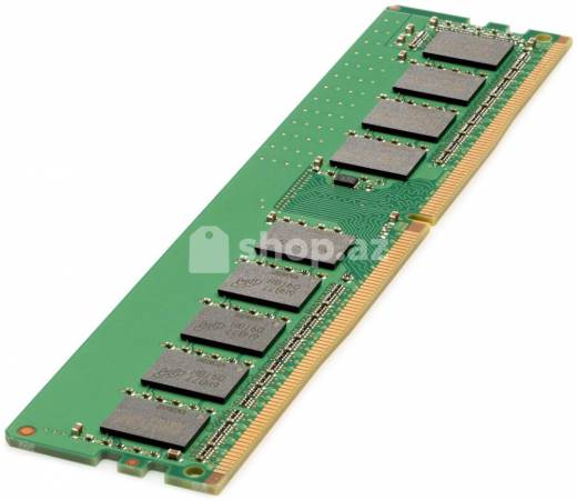 Əməliyyat yaddaşı HPE 16GB (1x16GB) Single Rank x4 DDR4-2666 CAS-19-19-19 Registered Smart Memory Kit