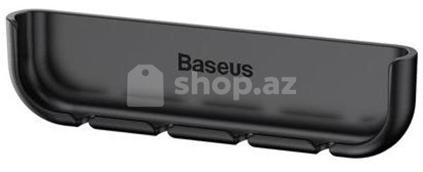 Kabel tutacağı Baseus ACAPIPH58-A01 CABLE FIXING MAGIC TOOL PAD PASTING FOR IPHONE X/XS (BLACK)
