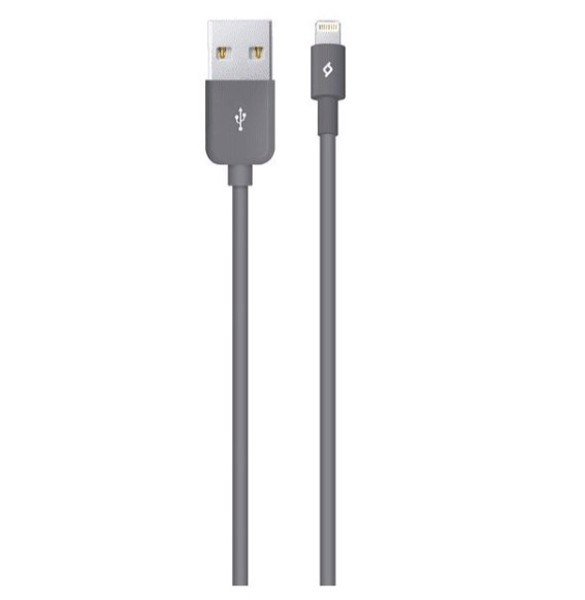 Lightning kabeli Ttec Lightning USB Charge / Data Cable , Gray