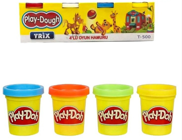 Plastilin MiqMiq Toys Play Dough Trix