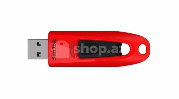 Fleş kart SanDisk Ultra USB 3.0 64GB Red (SDCZ48-064G-U46R)