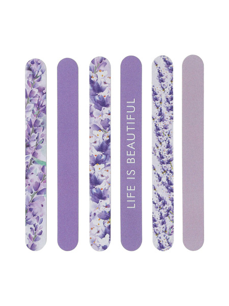 Pilka Miniso Flowers Series Sponge (6 pcs)(Lavender)