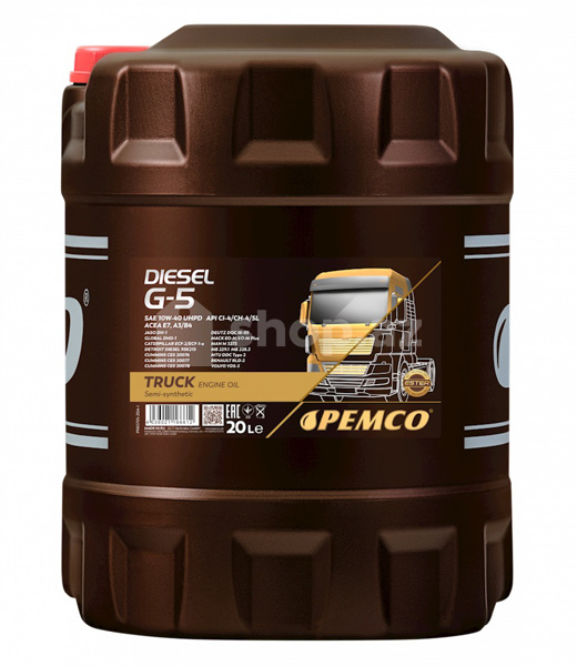 Mühərrik yağı Pemco DIESEL G-5 UHPD 10W-40 20L
