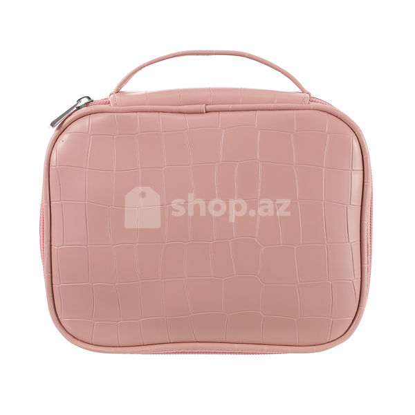Kosmetika çantası Miniso Stone-patterned Square (Pink)
