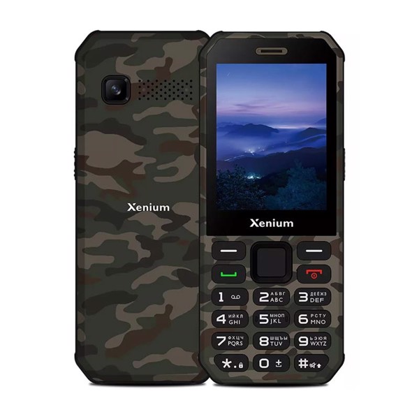 Mobil telefon  Philips Xenium X300 Green Camouflage