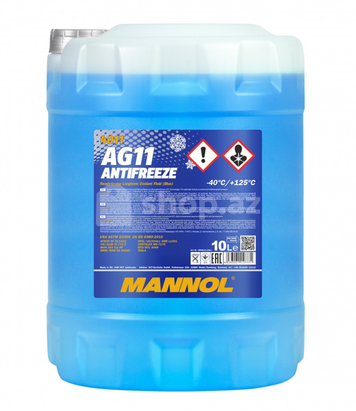 Antifriz Mannol MN AG 11 (-40) 10  liter