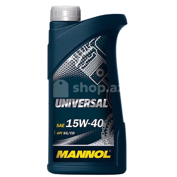 Mühərrik yağı Mannol MN UNIVERSAL 15W-40 1 liter