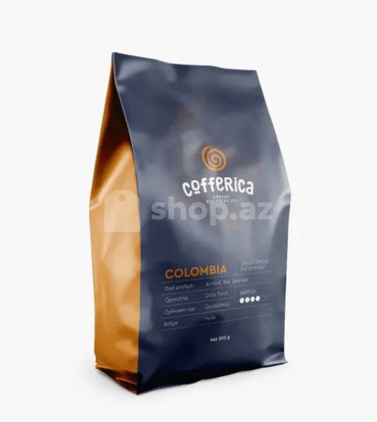 Qəhvə Cofferica Columbia Supreme Huila - Filter Roast Beans (200 q)