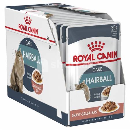 Pişiklər üçün yem Royal Canin HAIRBALL CARE 12X85G