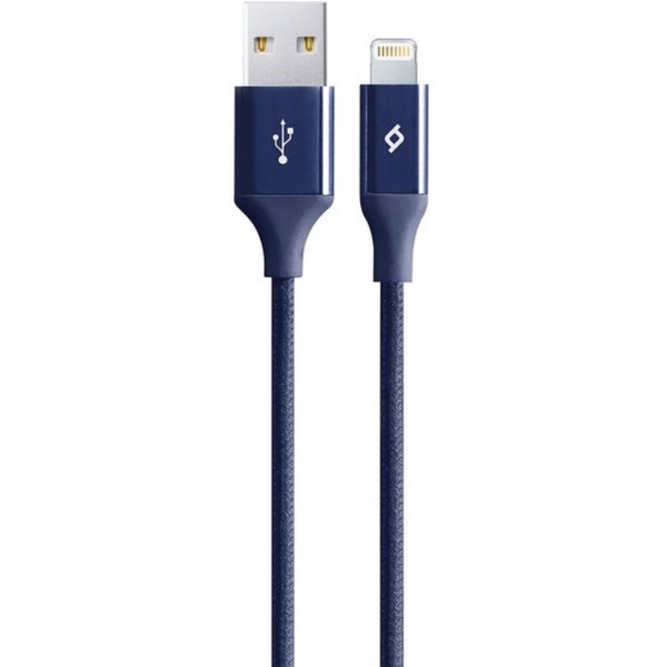 Lightning kabeli Ttec AlumiCable Lightning USB Charge / Data Cable , Navy