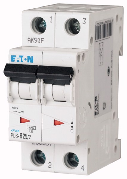   Eaton  Avtomatik açarı PL6-C25/2