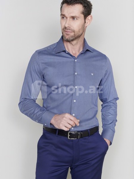 Uzunqol köynək BİSSE Slim Fit Laci 