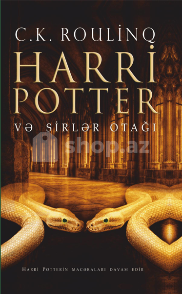 Uşaq kitabı Harri Potter və sirlər otağı