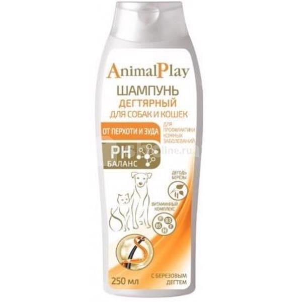 İtlər və pişiklər üçün şampun Animal Play 250 ml