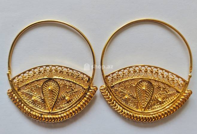 Gümüş sırğa Irs Traditional Jewellery S008