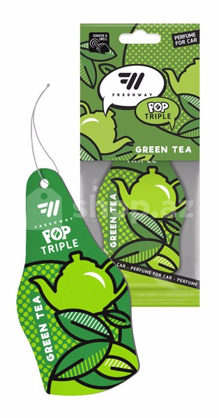 Maşın ətri Fresh Way Pop Triple Green Tea 