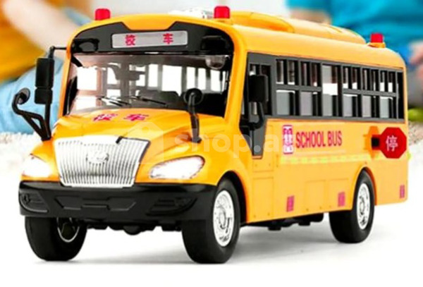 Maşın MiqMiq Toys School Bus