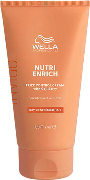 Buruq saçlar üçün Krem Wella Professional Invigo Nutri Enrich Frizz Control 150 ml