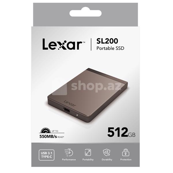 SSD Lexal SL200 512GB Portable