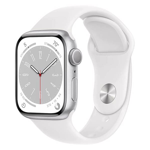 Smart saat Apple  Watch Series 8 GPS 45mm Silver Aluminium/White(MP6N3)