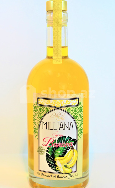 Şərbət Milliana Banan 700 ml