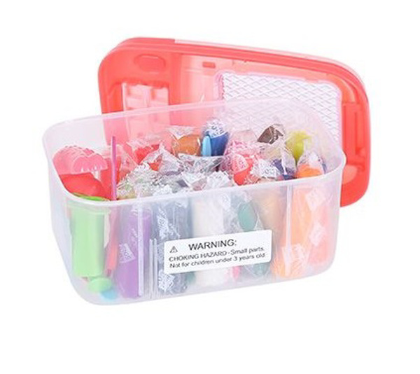 Uşaq yaradıcılığı üçün dəst Miniso 24-Color Modeling Clay (Pink Box)