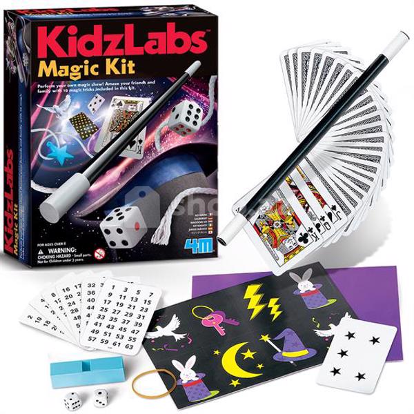 Təlim dəsti 4M Kidz Labs Magic Kit