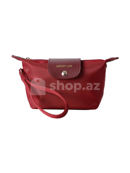 Kosmetika çantası Miniso Minimalist  Series Flip-flop (Red)