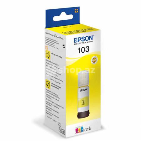 Kartric Epson 103 EcoTank Yellow ink bottle