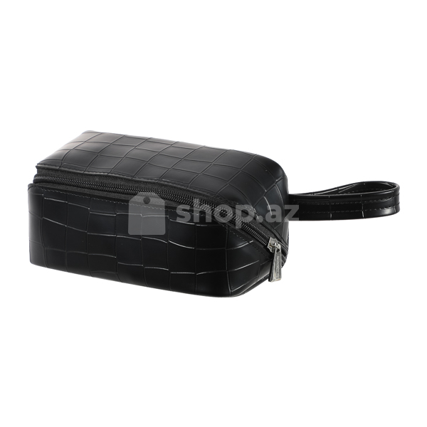 Kosmetika çantası Miniso Stone-patterned Handheld (Black)