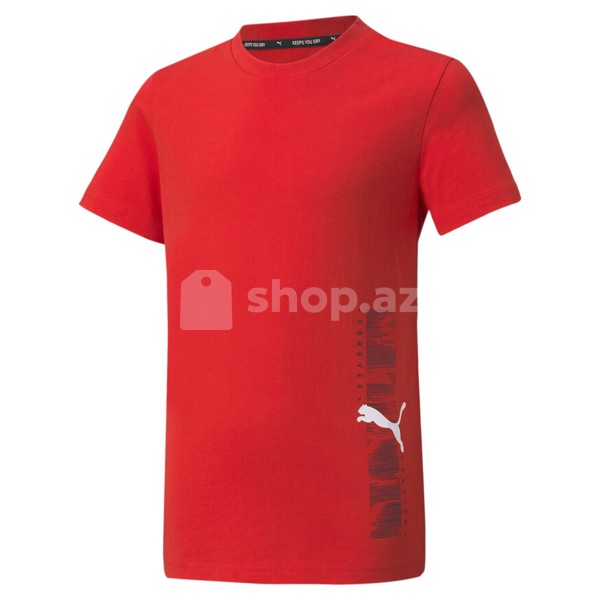 Qısaqol Köynək Puma Active Sport Graphic Tee B