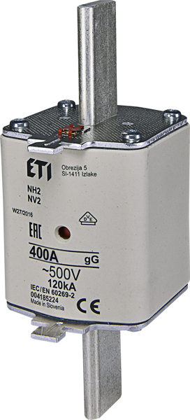 Qoruyucu ETI NH2/WT2 9F 400A/500V