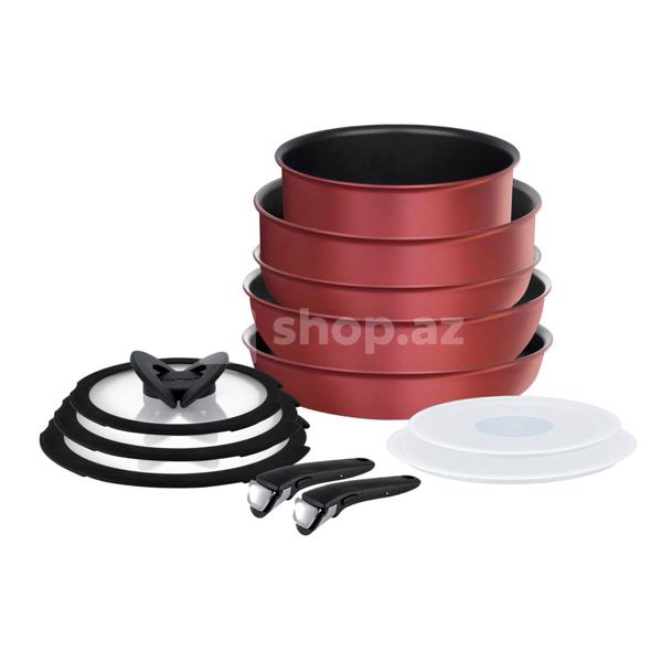 Tava və Qazan dəsti Tefal İngenio Titanium Character Set 12