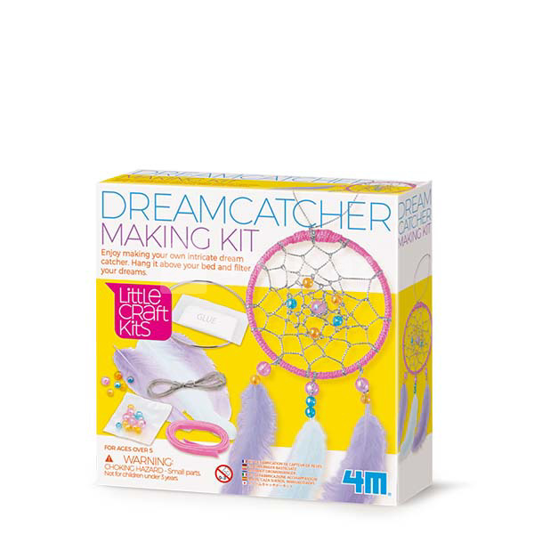 Uşaq yaradıcılığı üçün dəst 4M Little Craft Dream Catcher Making Kit