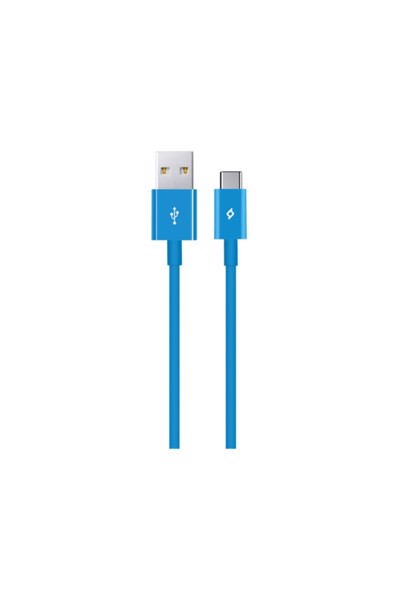 USB Type-C kabeli Ttec Charge / Data Cable , 2.0 , Blue