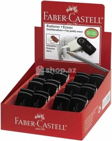  Pozan Faber Castell PVC-free Sleeve Mini black ( 1 ədəd )