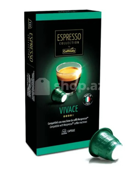 Qəhvə Caffitaly Vivace Nespresso Box 10 CPS