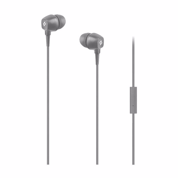 Qulaqlıq Ttec Pop In-Ear Headphones with Microphone , 3.5mm , Gray