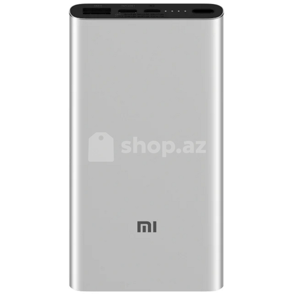 Power Bank Xiaomi Mi Fast Charge 3 10000 mAh Silver